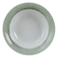 MISA NA ŠALÁTY ZELENÝ PORCELÁN 25 X 25 X 6,50 CM