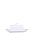 Provance porcelánová dóza na maslo V8/D20/Š13 cm biela