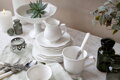 Provance porcelánový džbánik V 9 cm biela 200 ml