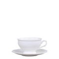Provance porcelánová šálka ​​na čaj s podšálkou D12 cm biela 35 cl