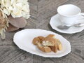 Provence porcelánový podnos oválny D23/Š15 cm biela