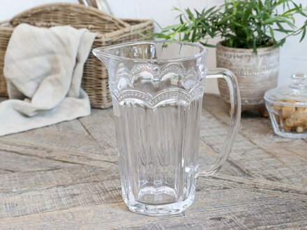 Antoinette  džbán perleťový okraj V20/H14 cm 1100 ml