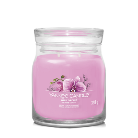 WILD ORCHID Stredná sviečka Signature 368g