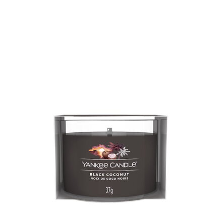BLACK COCONUT Votívna sviečka v skle 37gr
