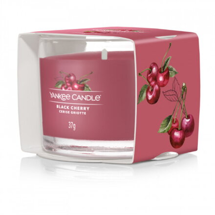 BLACK CHERRY Votívna sviečka v skle 37 gr