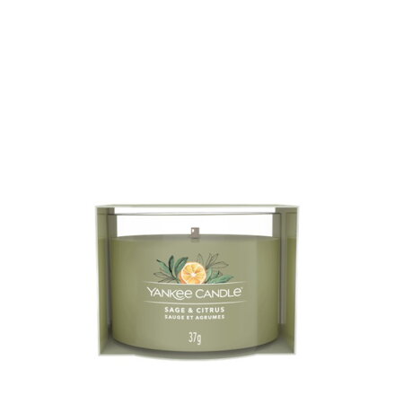 SAGE & CITRUS Votívna sviečka v skle 37gr