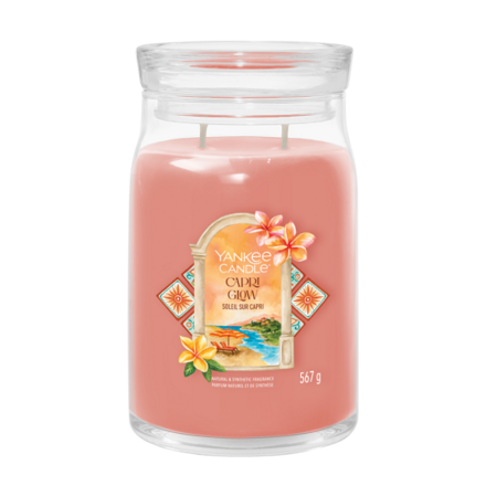 CAPRI GLOW Veľká sviečka Signature 567g