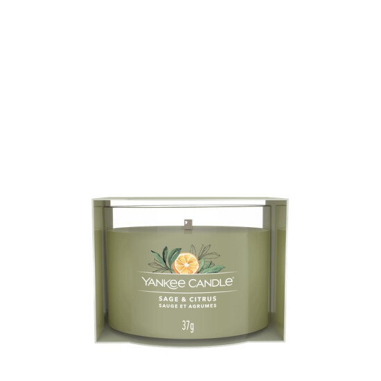 SAGE & CITRUS Votívna sviečka v skle 37gr SAGE & CITRUS Votívna sviečka v skle 37gr